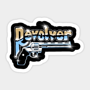 revolver Sticker